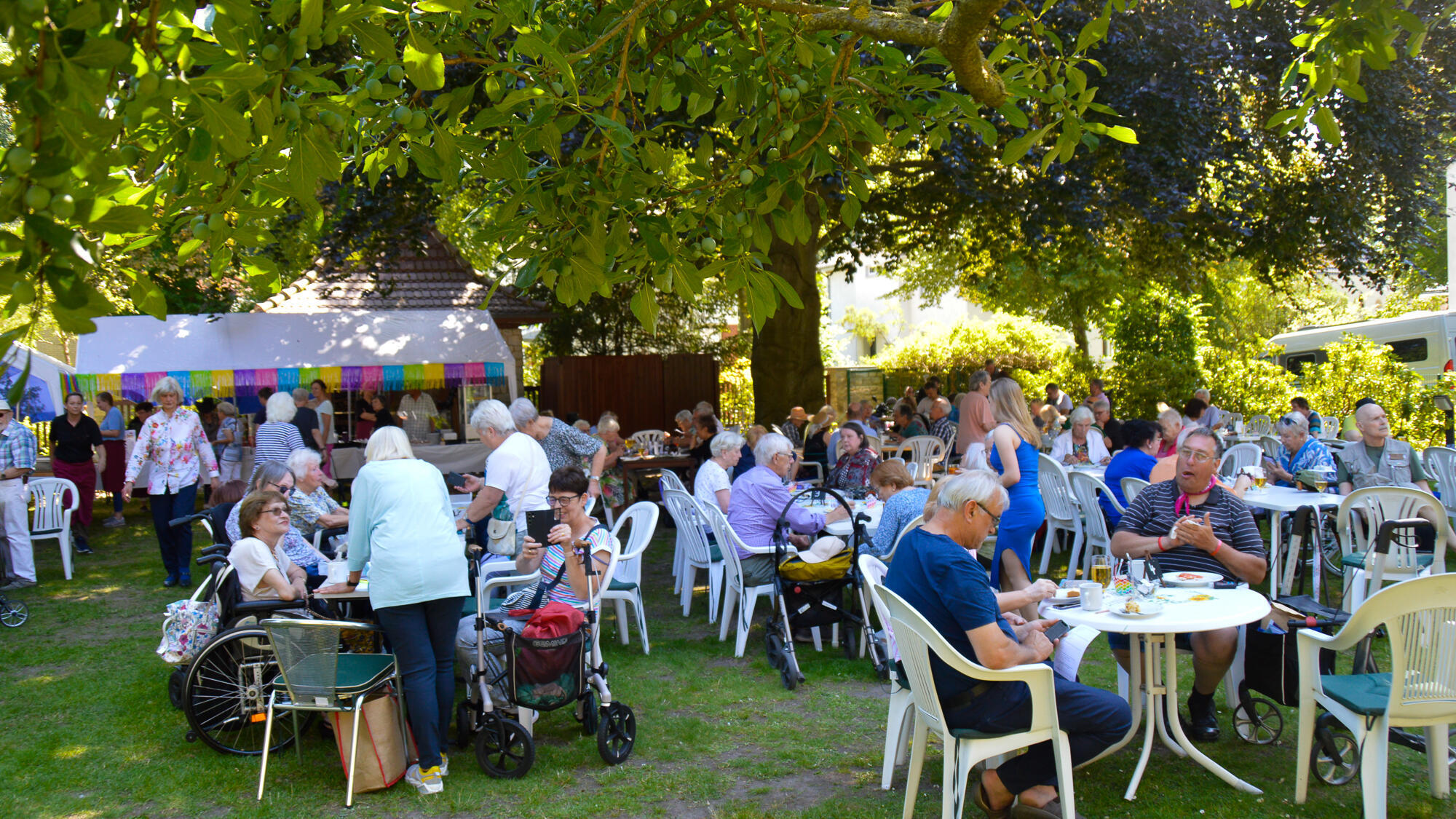 Impressionen vom Sommerfest der Villa Donnersmarck 2023.