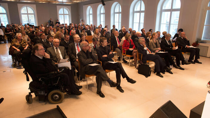 Publikum bei der Forschungspreisverleihung 2012.