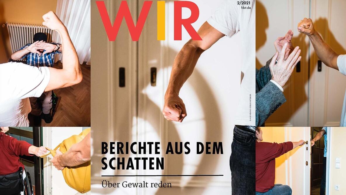 Cover des Wir Magazins 2021.