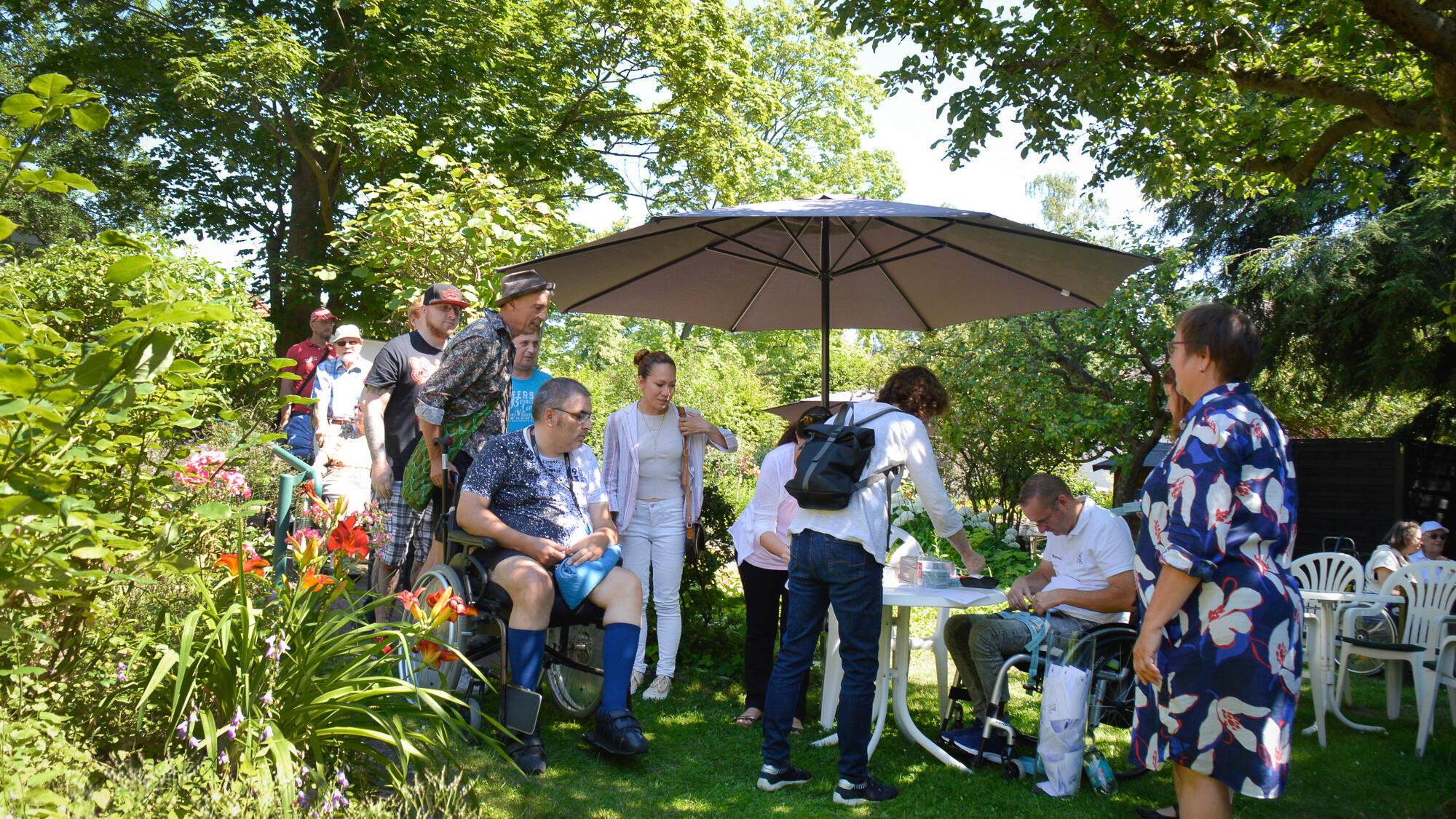 Impressionen vom Sommerfest der Villa Donnersmarck 2023.