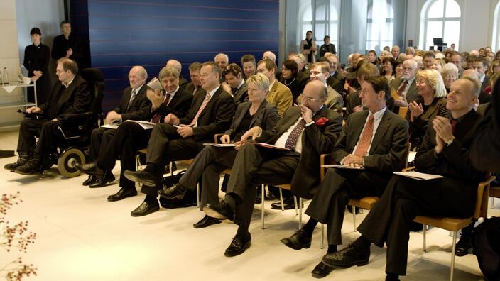 Publikum bei der Preisverleihung 2009.