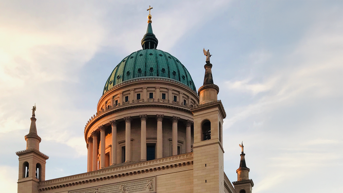 Foto: Die Kuppel der Nikolaikirche in Potsdamm